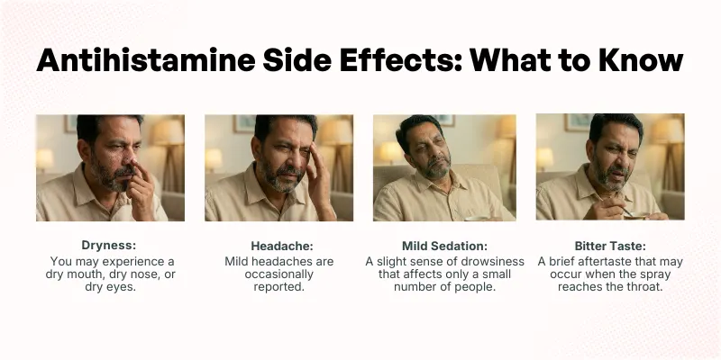 Antihistamine Side Effects - Image of a Adult Man